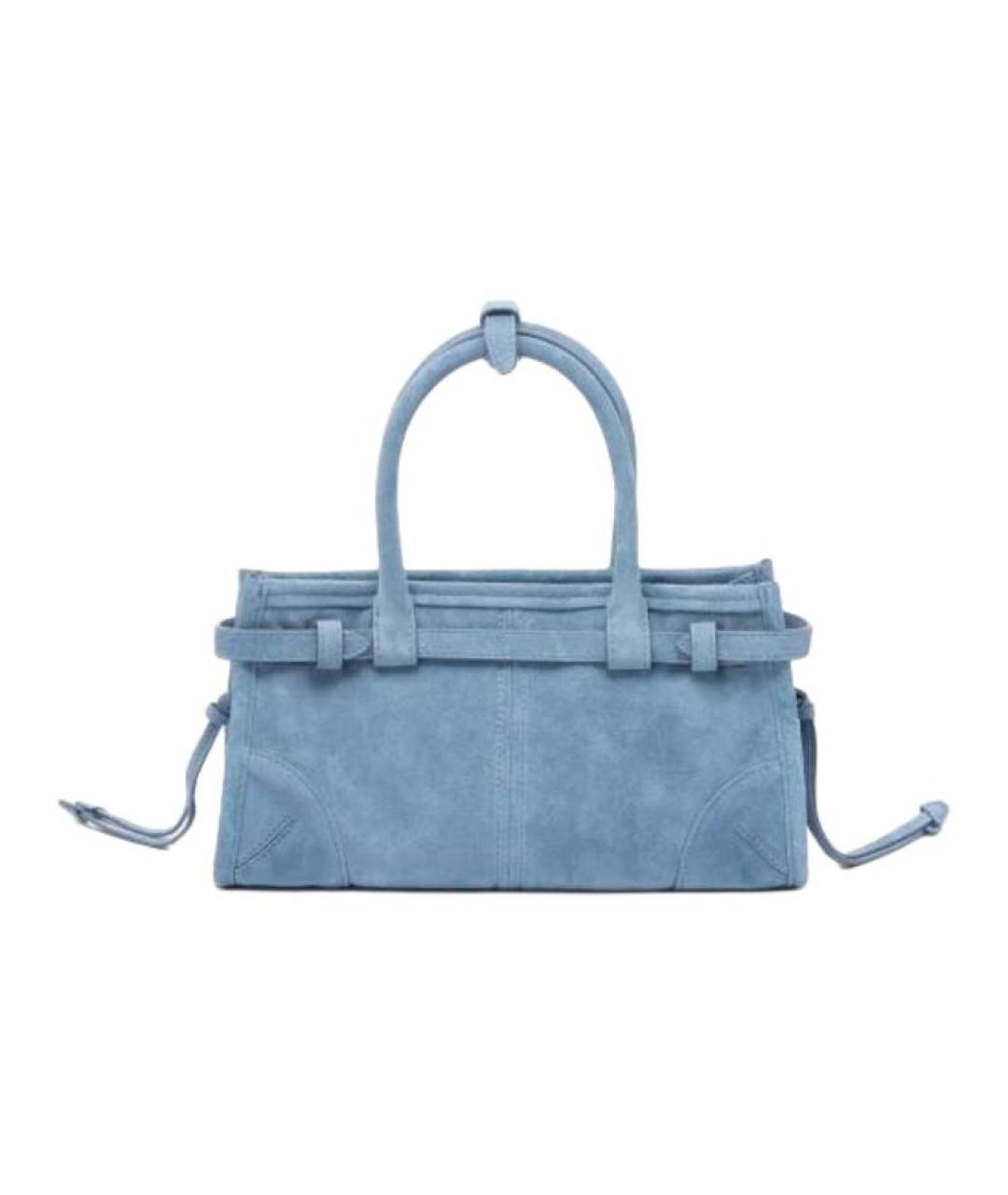 PRADA Голубая сумка через плечо, фото 3