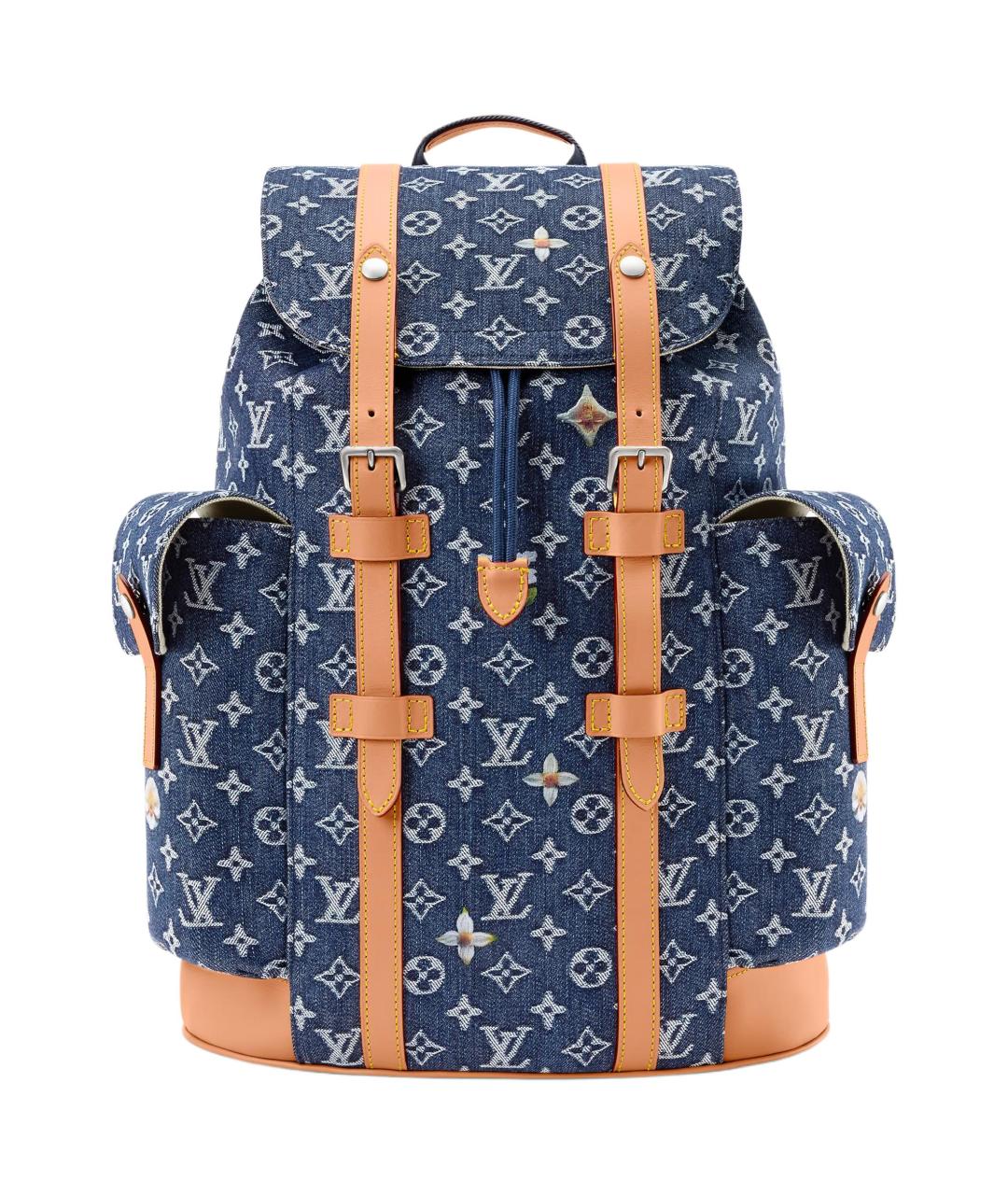 LOUIS VUITTON Синий рюкзак, фото 1