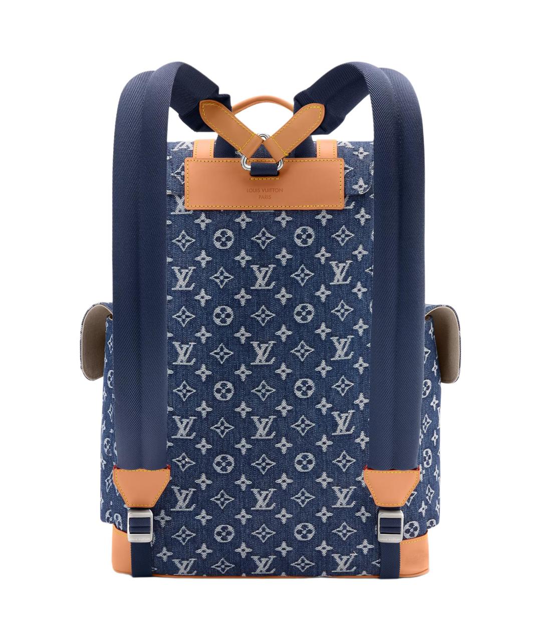 LOUIS VUITTON Синий рюкзак, фото 3