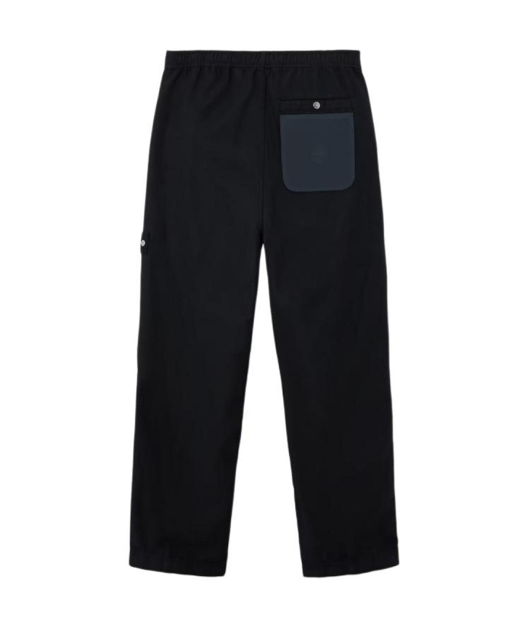 STONE ISLAND Темно-синие повседневные брюки, фото 2