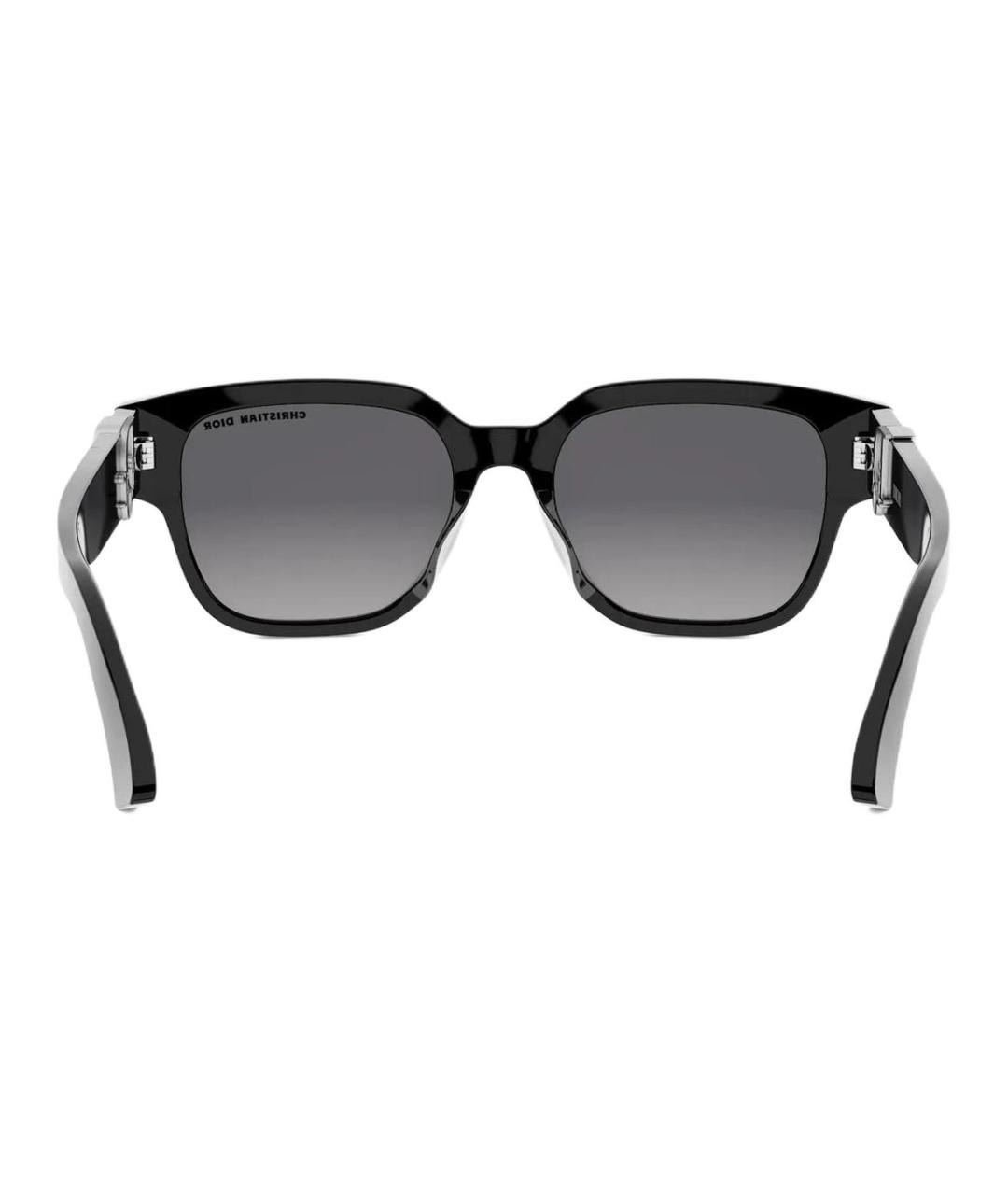 CHRISTIAN DIOR Черные металлические солнцезащитные очки, фото 5