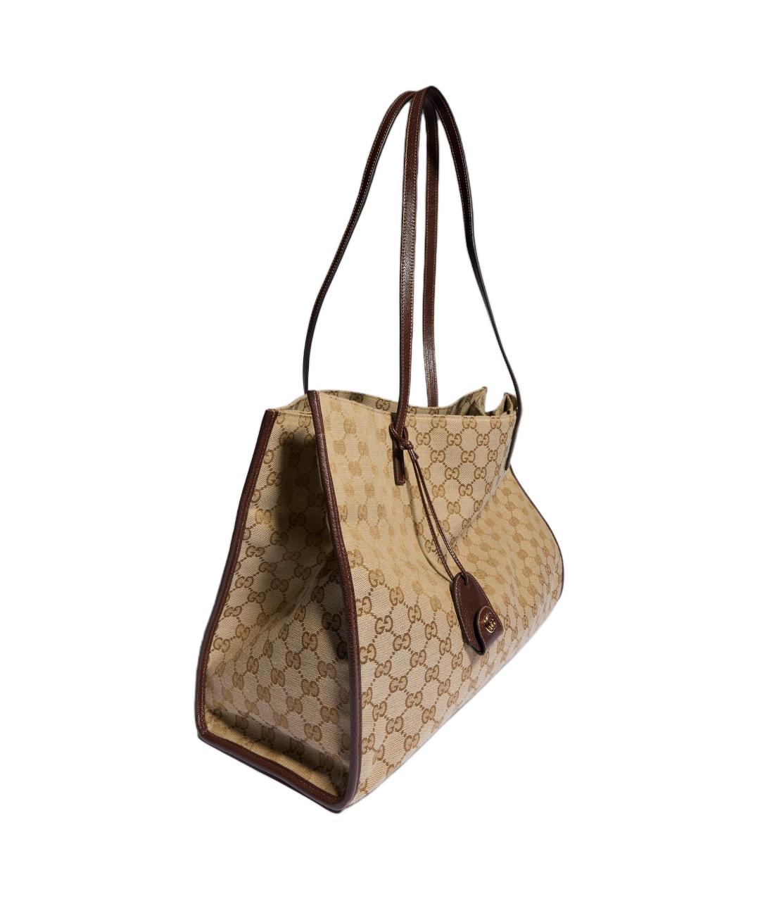 GUCCI Коричневая сумка через плечо, фото 3