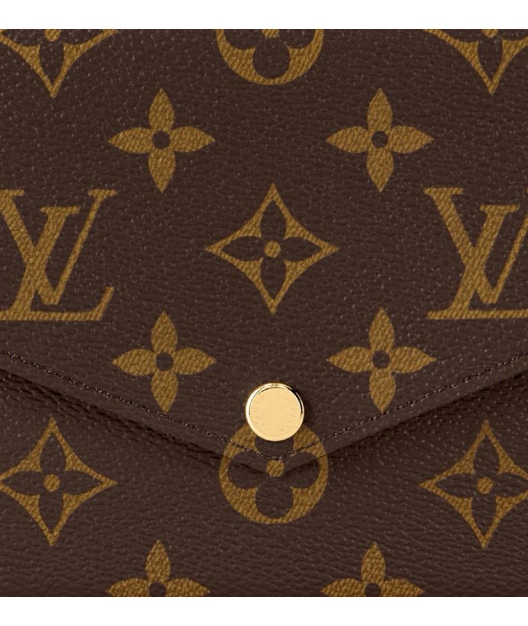 LOUIS VUITTON Коричневая сумка через плечо, фото 6