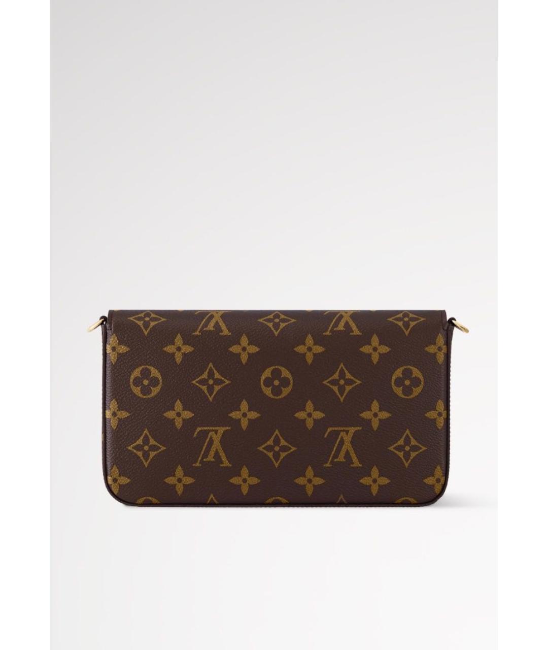 LOUIS VUITTON Коричневая сумка через плечо, фото 5