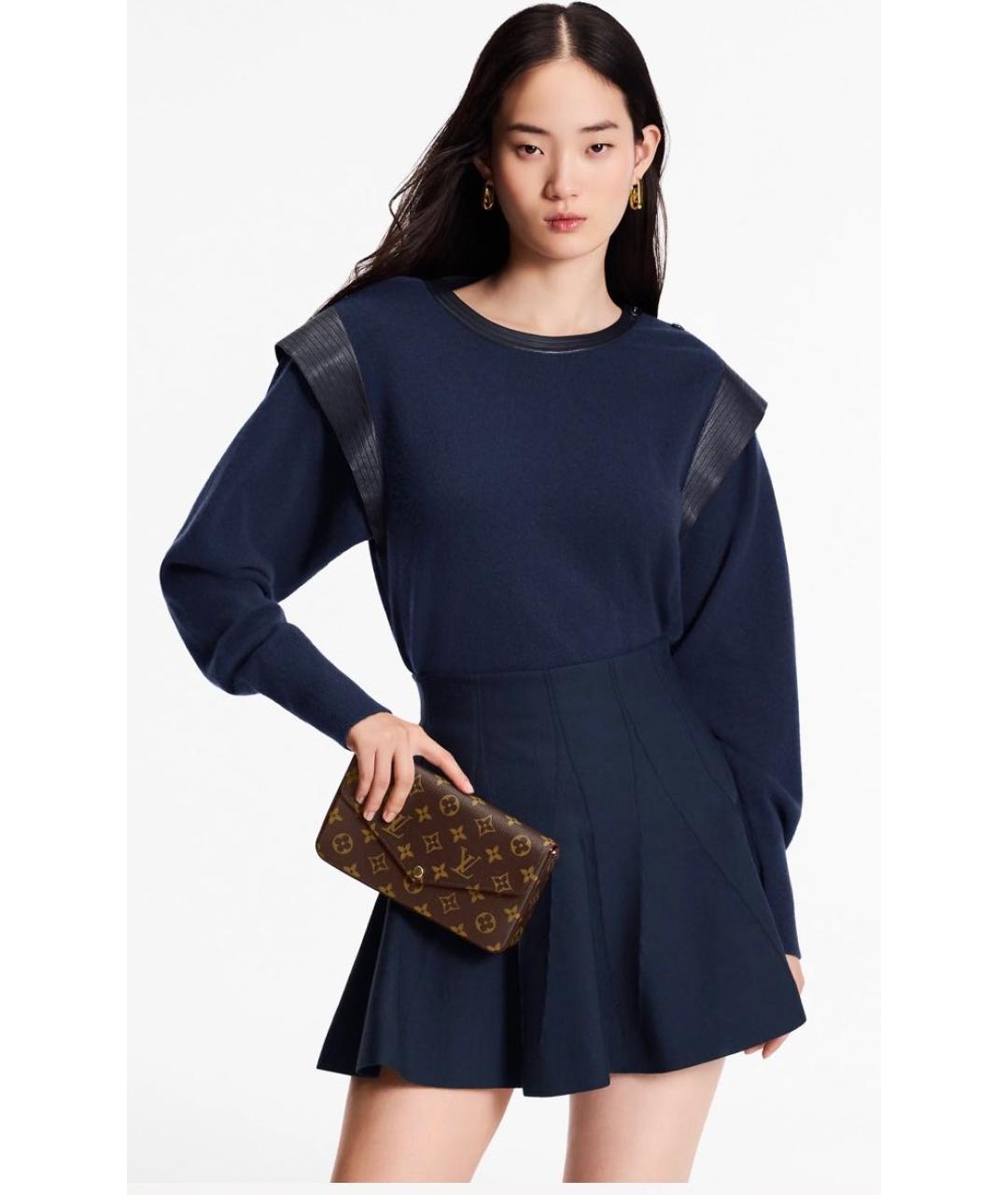 LOUIS VUITTON Коричневая сумка через плечо, фото 7