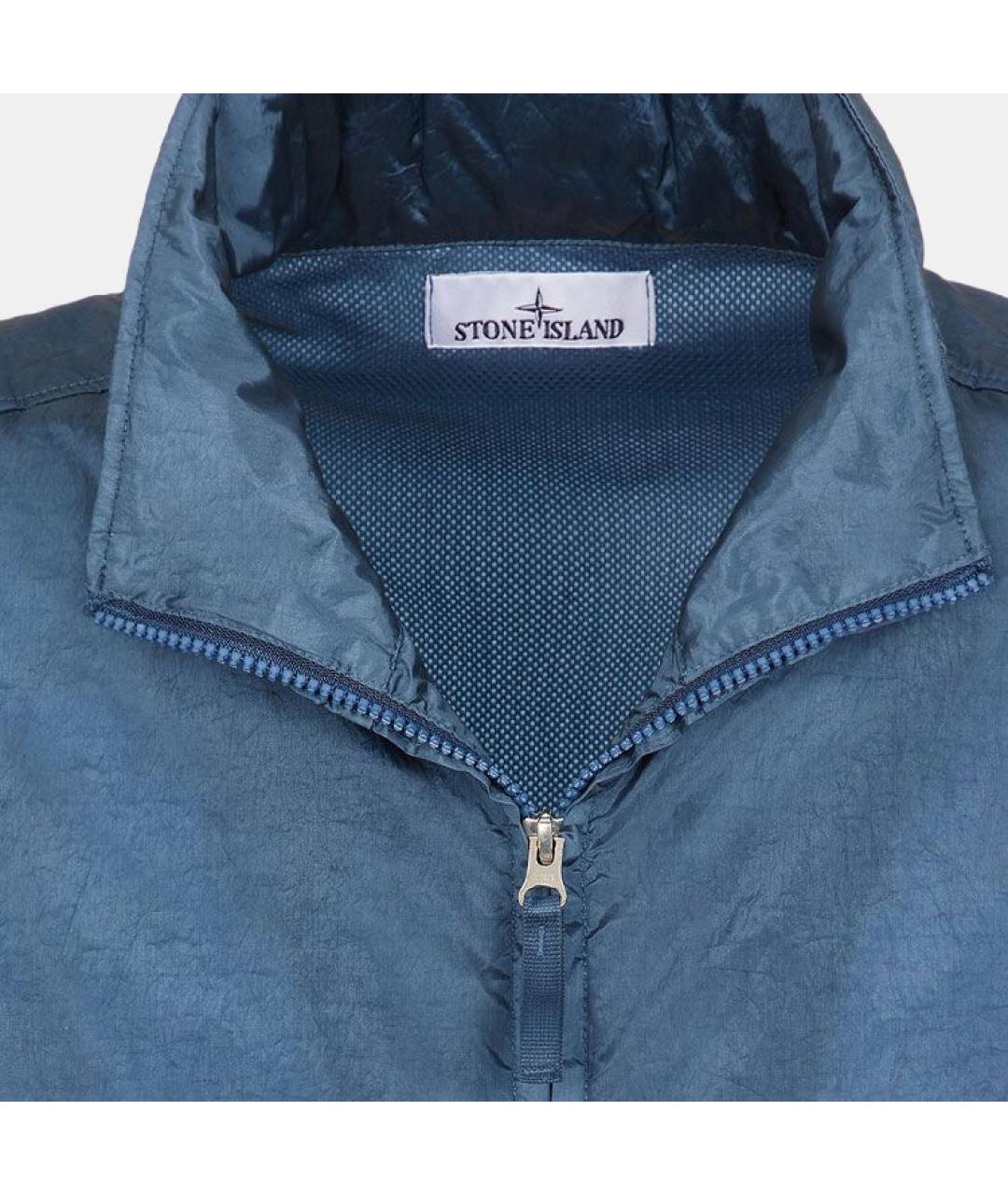 STONE ISLAND Синяя куртка, фото 4