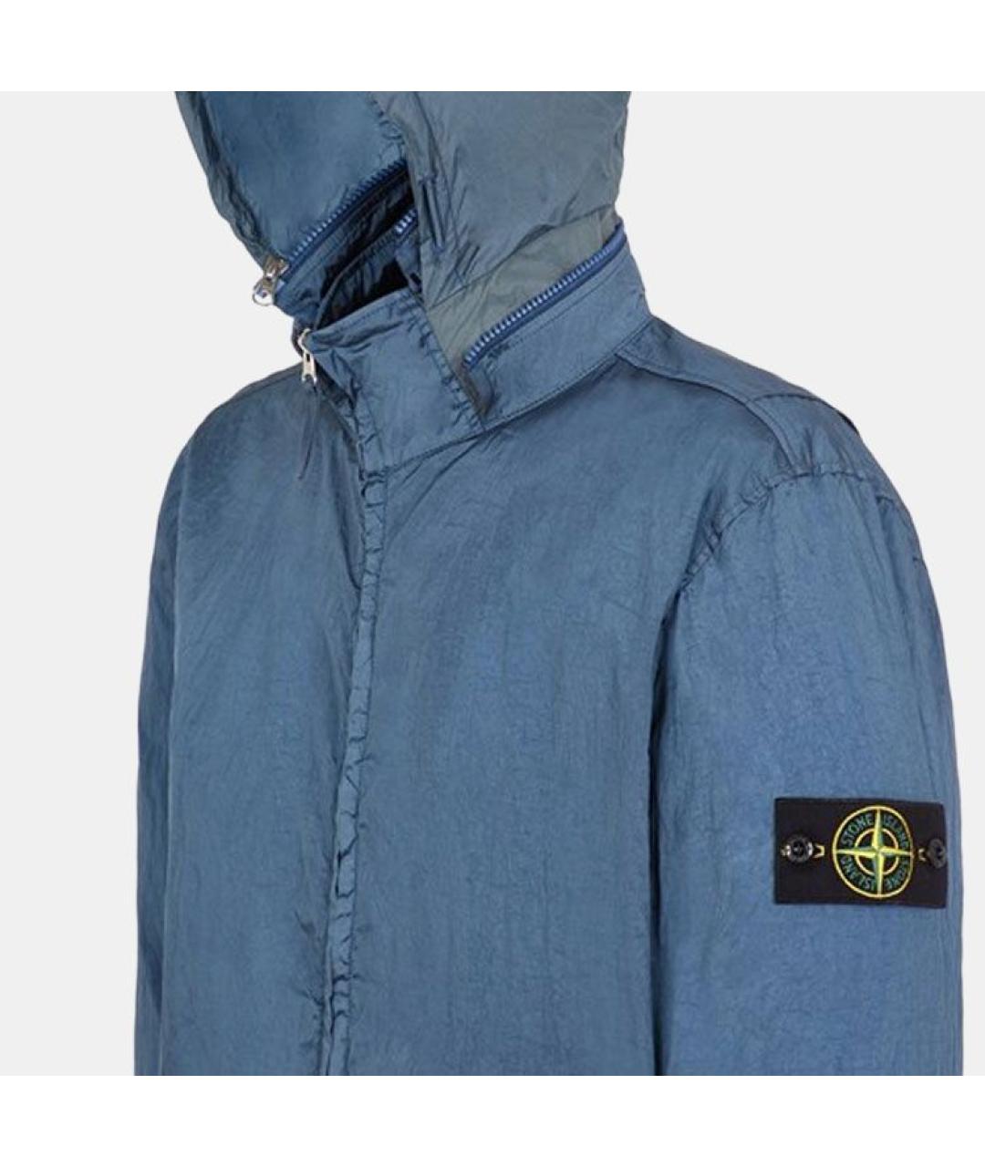 STONE ISLAND Синяя куртка, фото 5