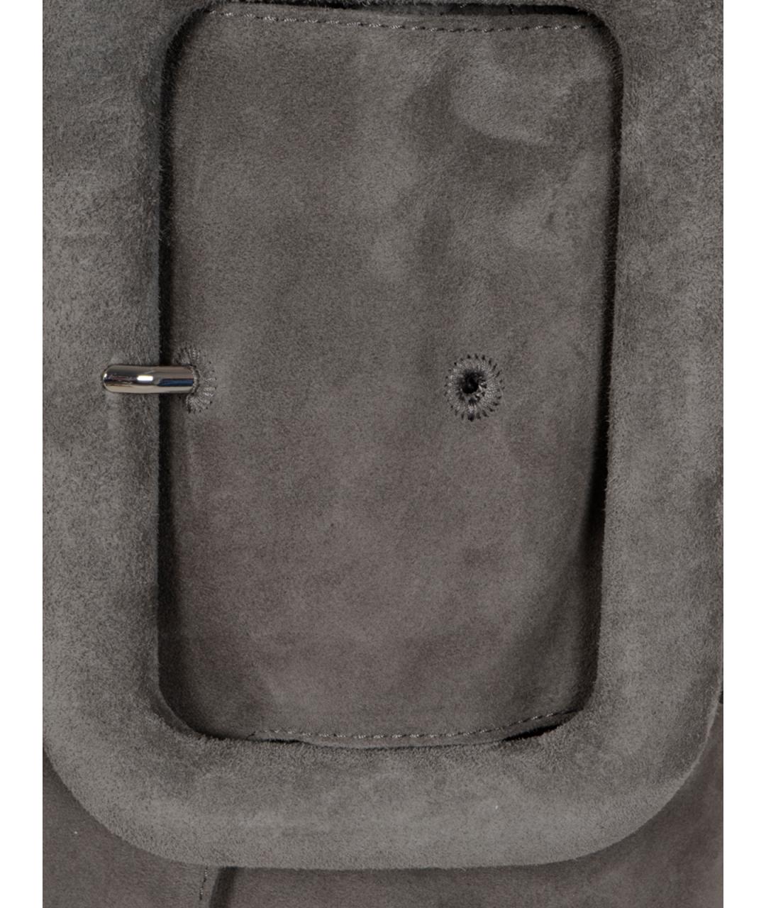 Ami Paris Кожаная юбка мини, фото 3