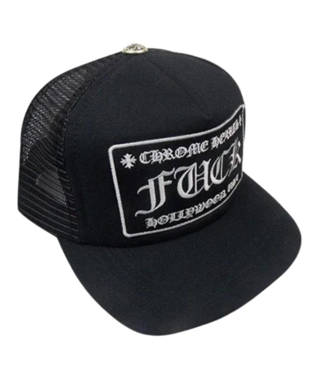 CHROME HEARTS Черная кепка, фото 2