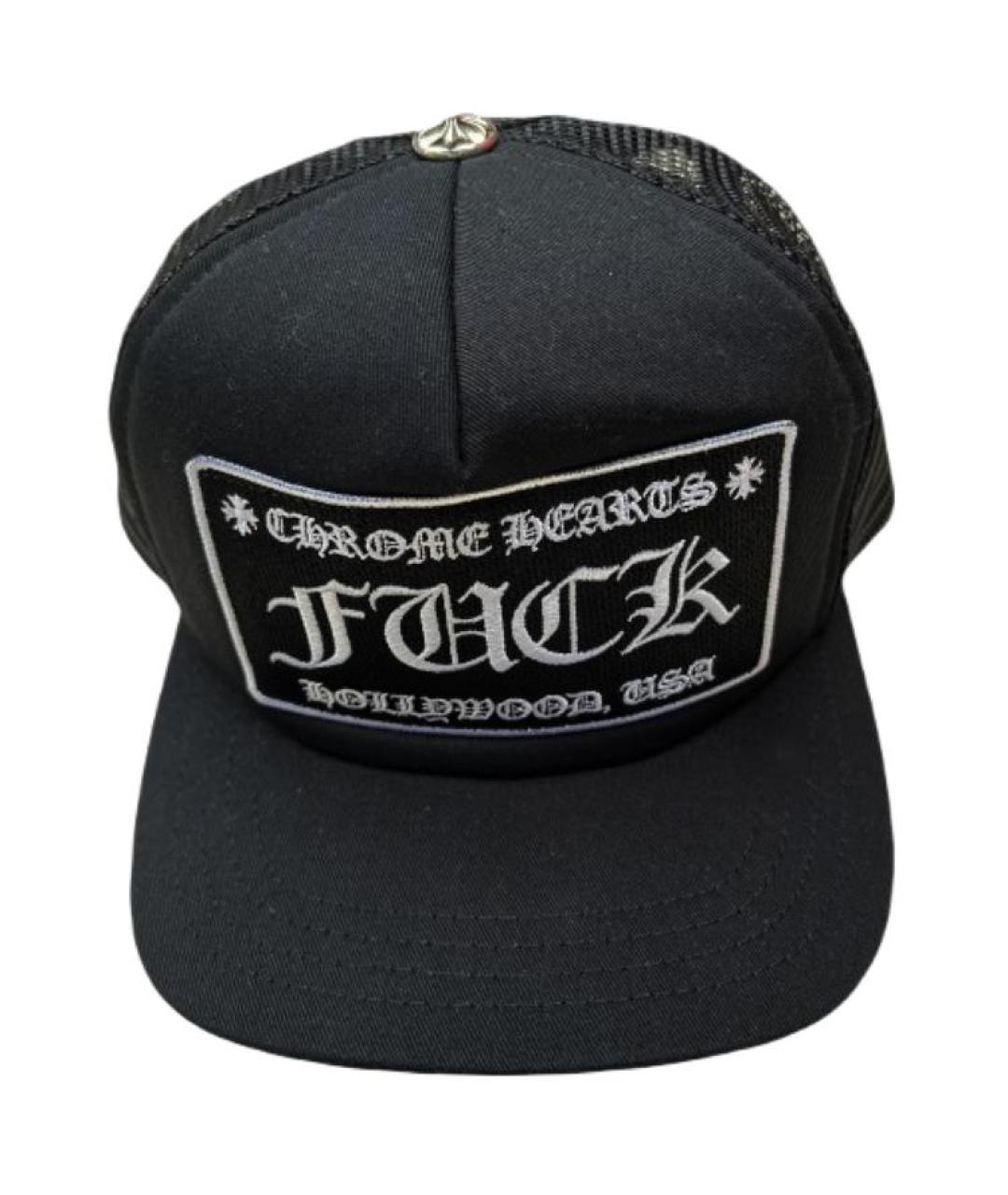 CHROME HEARTS Черная кепка, фото 1