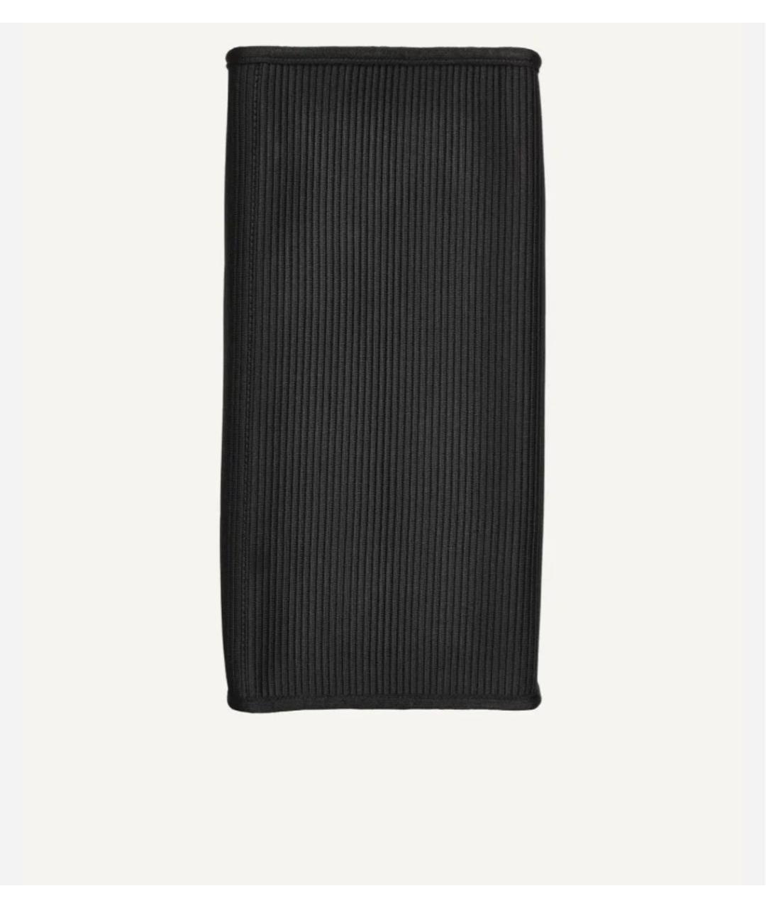 DKNY Черная жаккардовая сумка тоут, фото 5