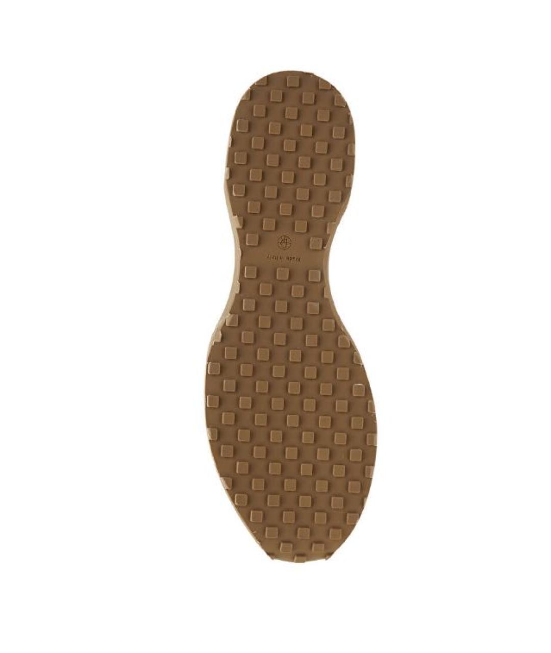 THE ROW Бежевые текстильные кроссовки, фото 5