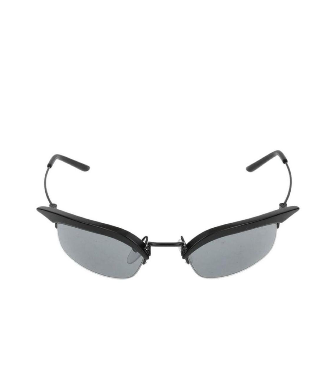 PRADA Черные металлические солнцезащитные очки, фото 3