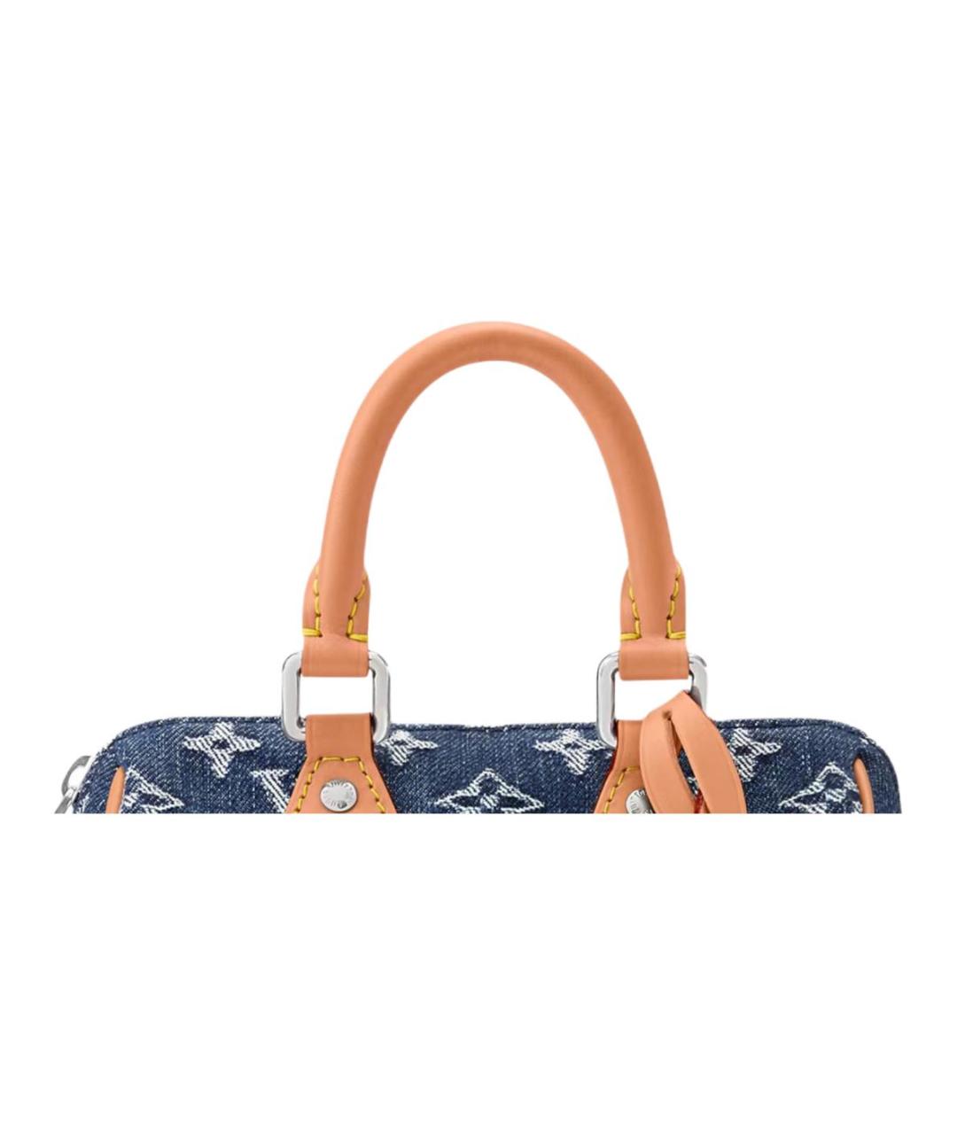 LOUIS VUITTON Синяя сумка на плечо, фото 5