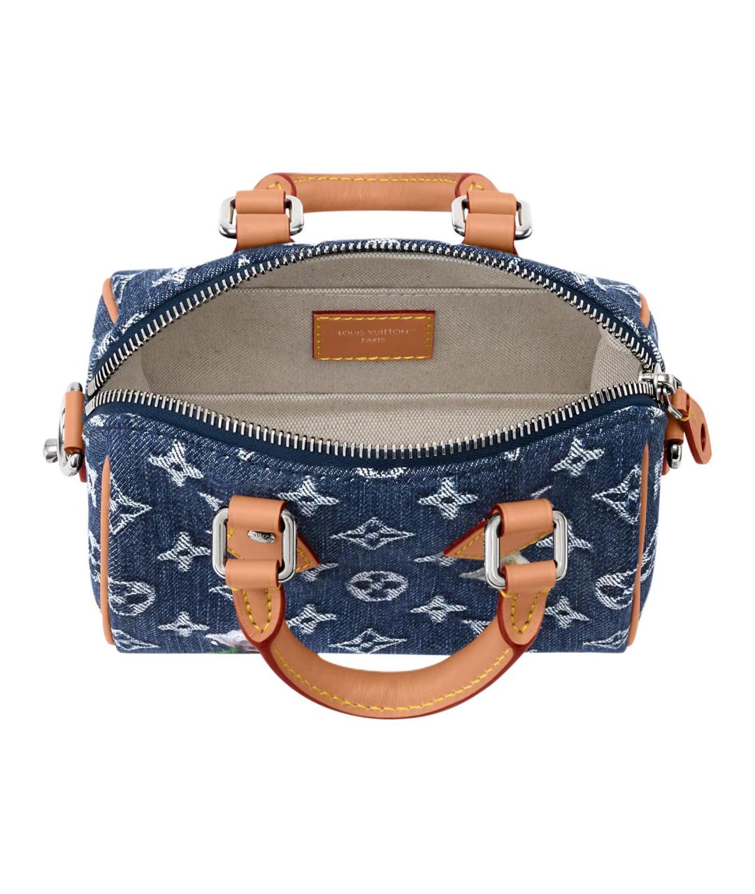 LOUIS VUITTON Синяя сумка на плечо, фото 4