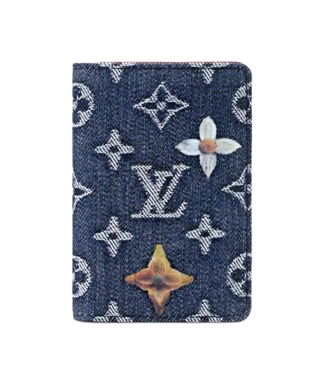 LOUIS VUITTON Синий кардхолдер, фото 1