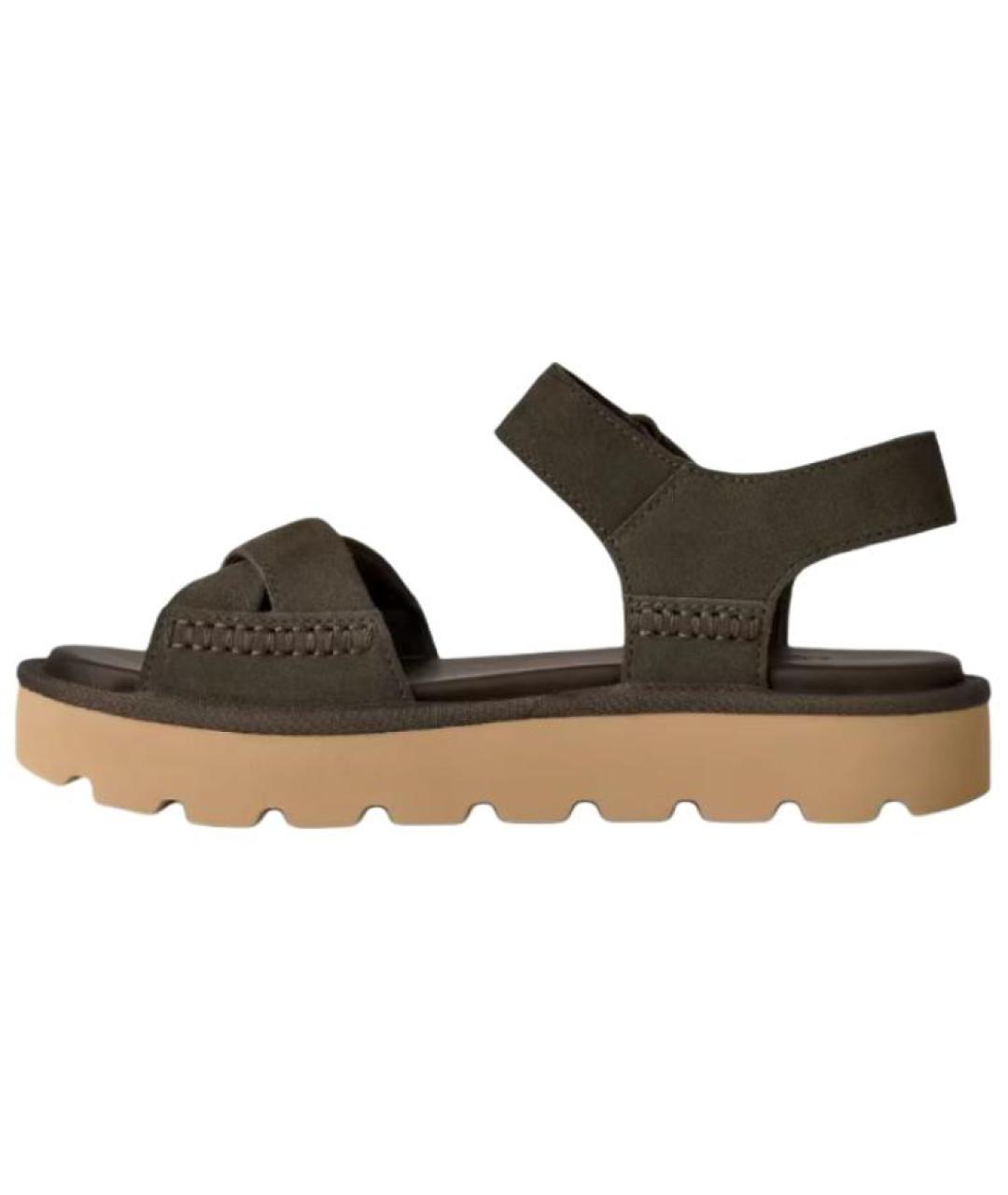 UGG AUSTRALIA Серые сандалии, фото 2