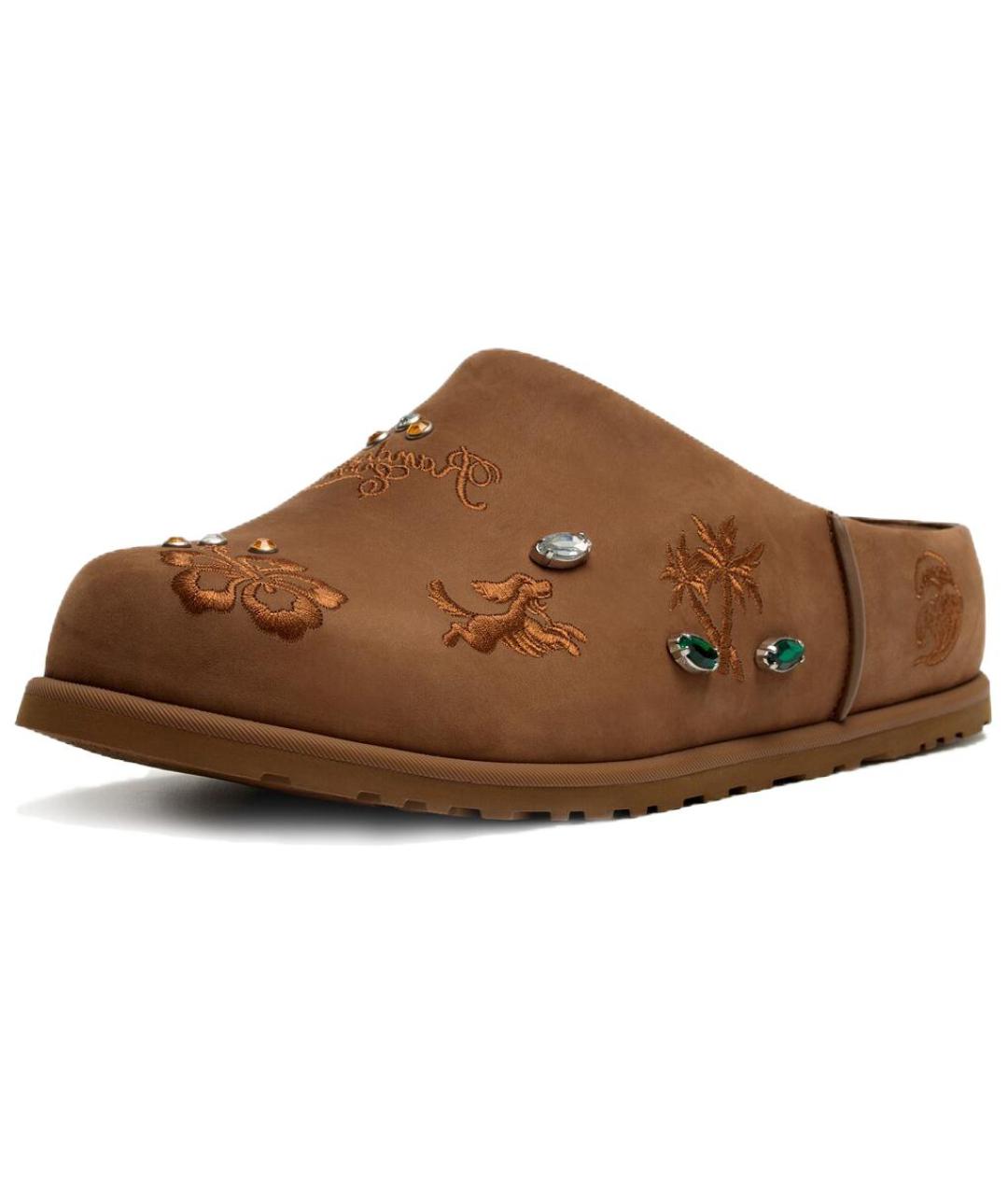 UGG AUSTRALIA Коричневые сандалии, фото 2