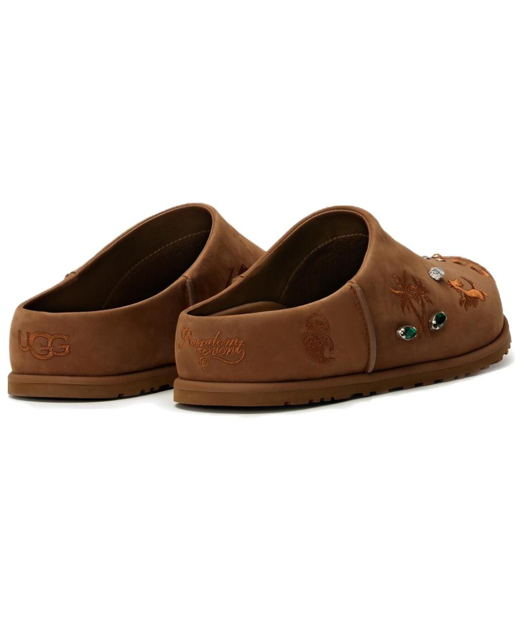 UGG AUSTRALIA Коричневые сандалии, фото 4