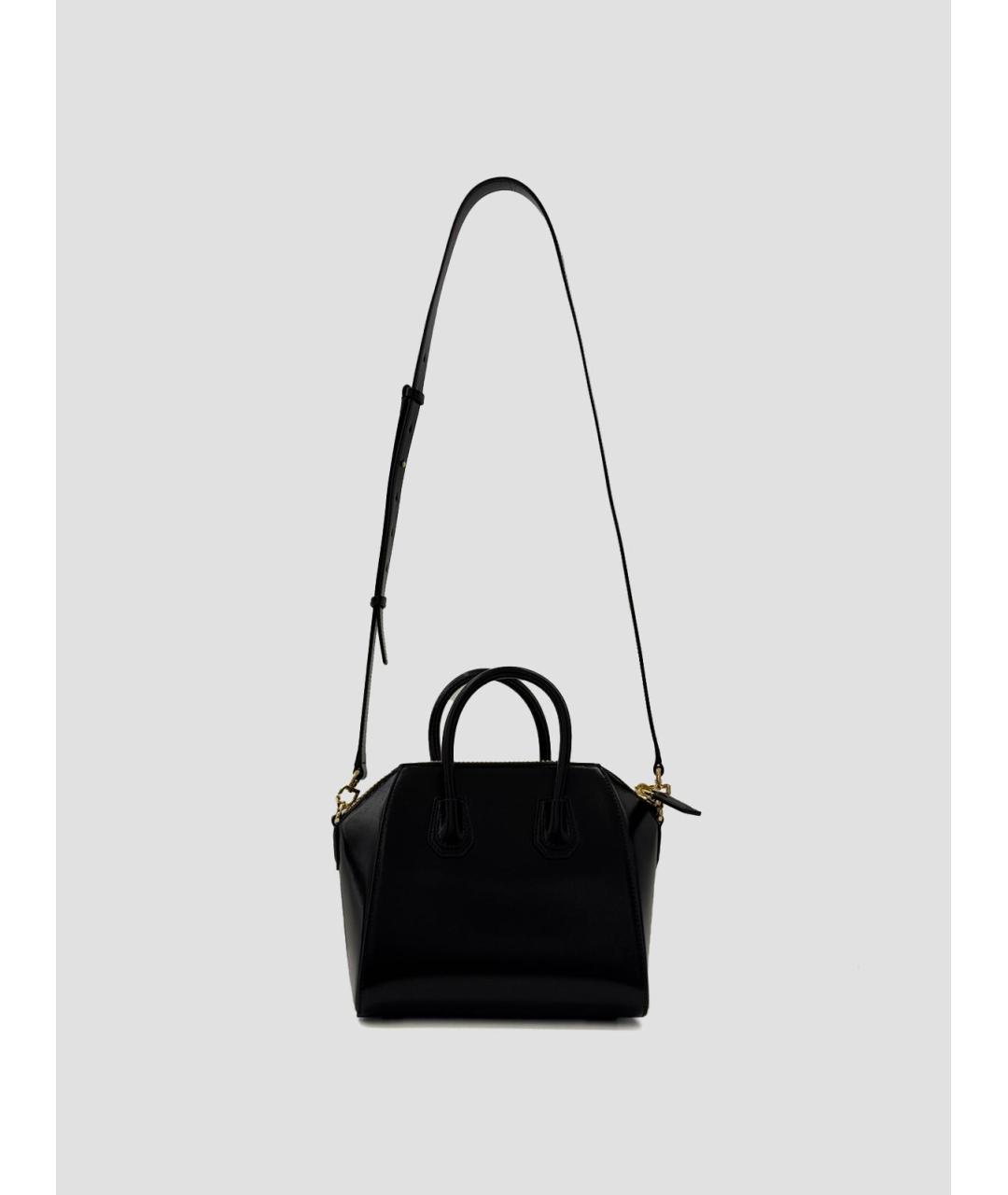 GIVENCHY Черная кожаная сумка через плечо, фото 2