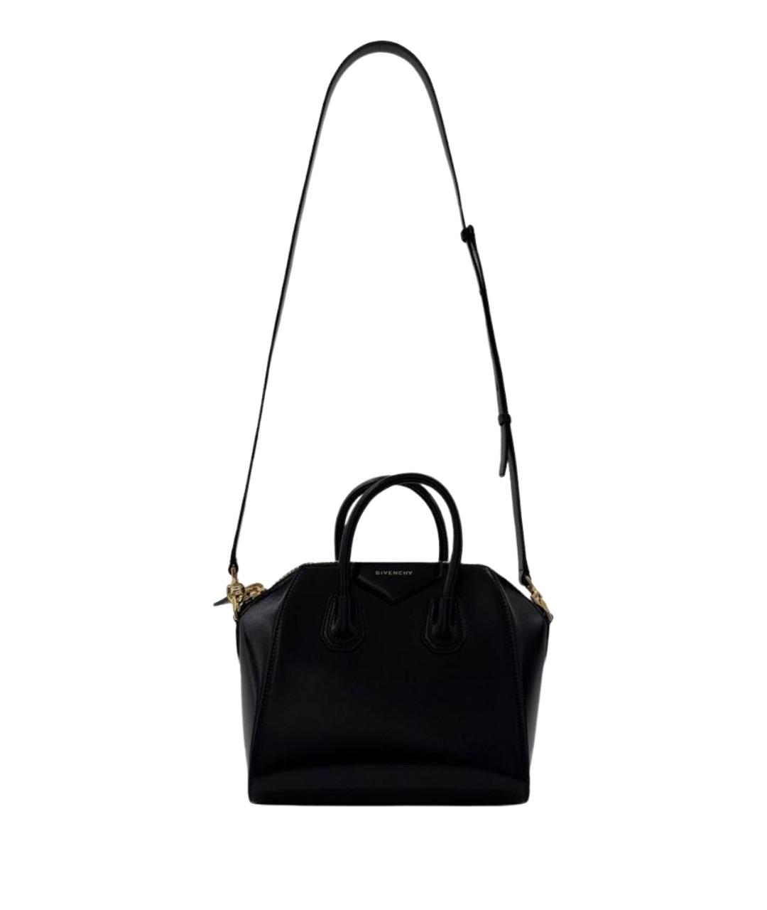 GIVENCHY Черная кожаная сумка через плечо, фото 1
