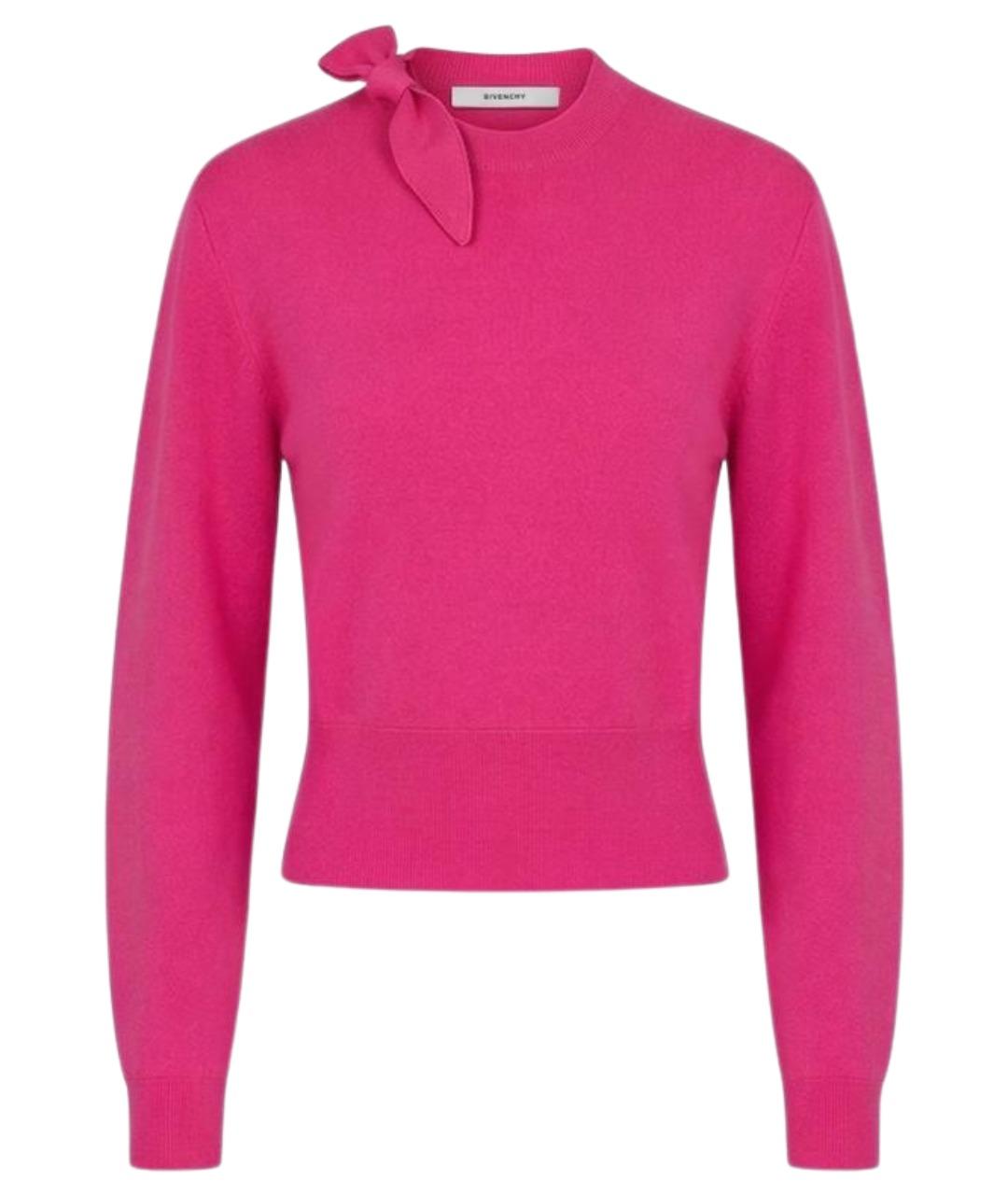 GIVENCHY Фуксия шерстяной джемпер / свитер, фото 1