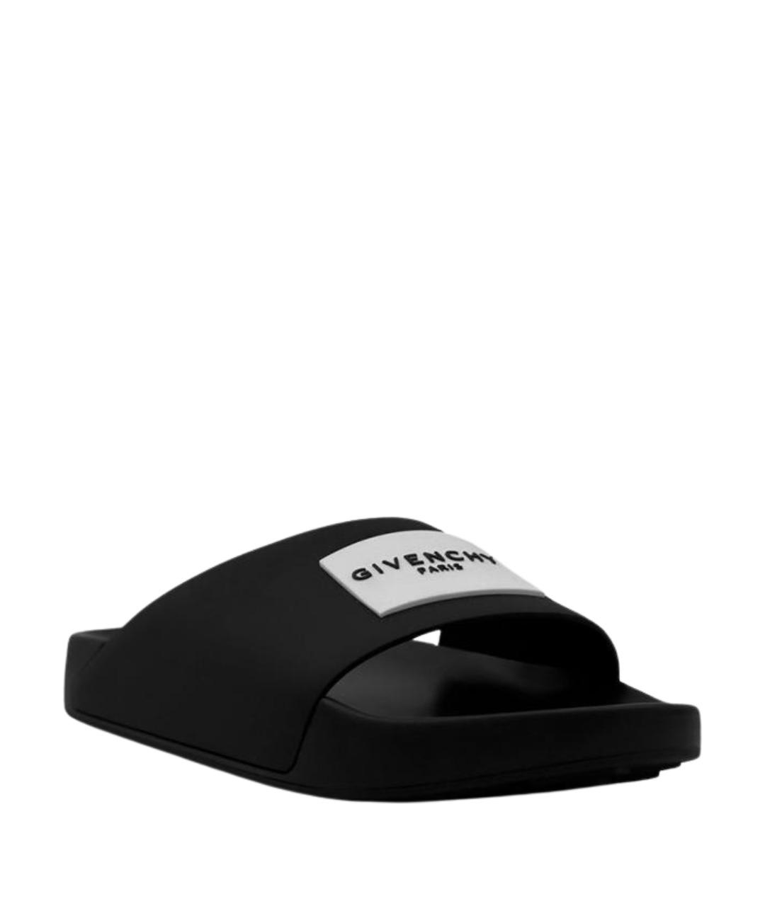 GIVENCHY Черные сандалии, фото 2