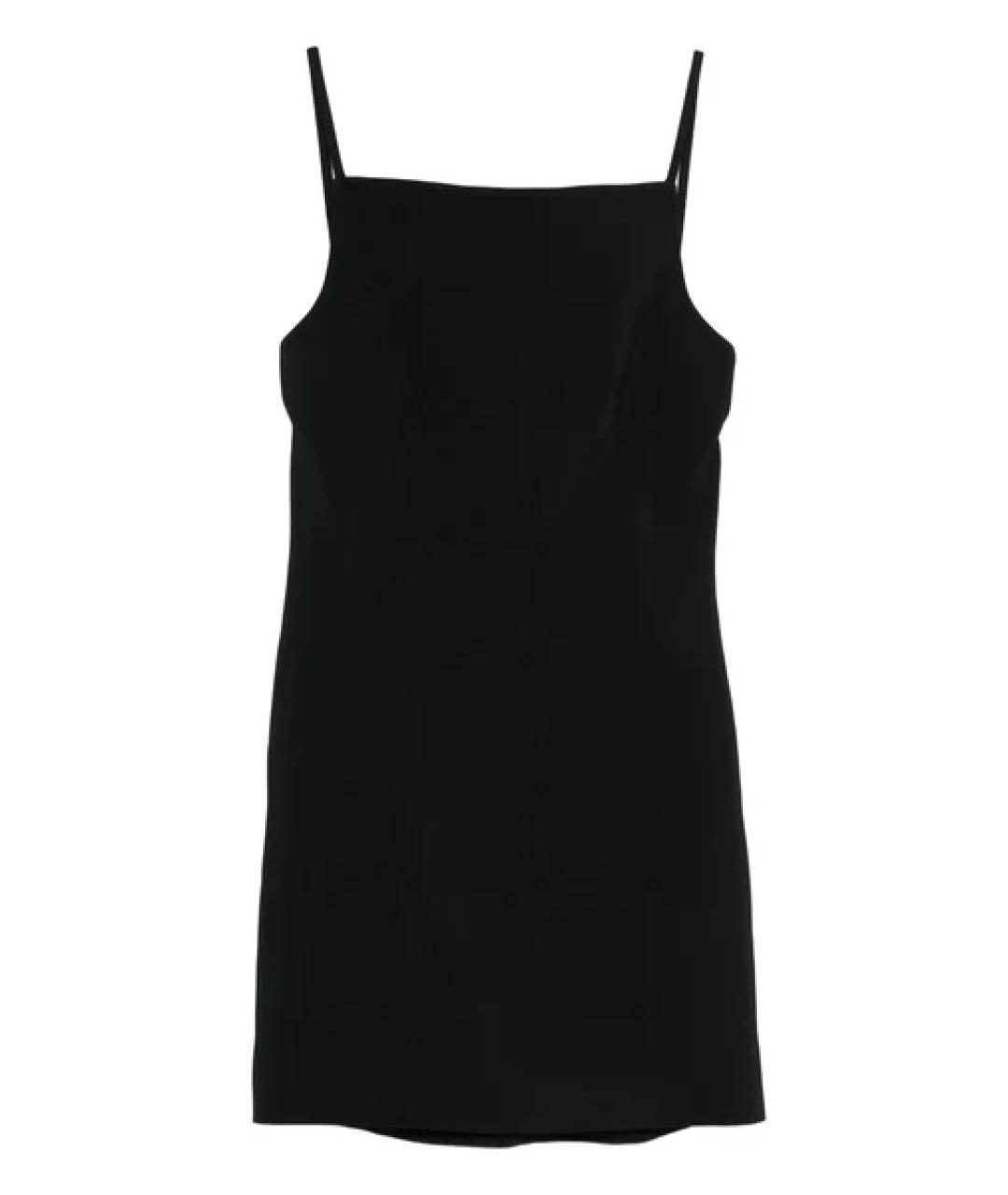 GIVENCHY Черное вискозное коктейльное платье, фото 1