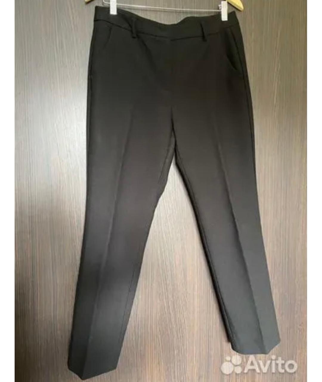 MAX MARA Черный шерстяной костюм с брюками, фото 2