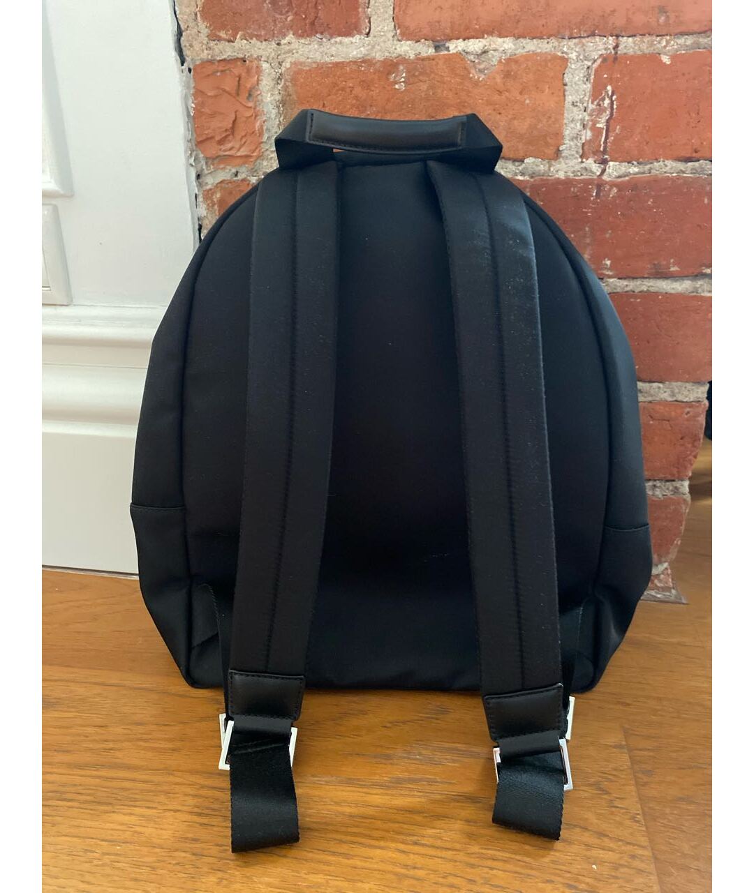 KARL LAGERFELD Черный синтетический рюкзак, фото 3
