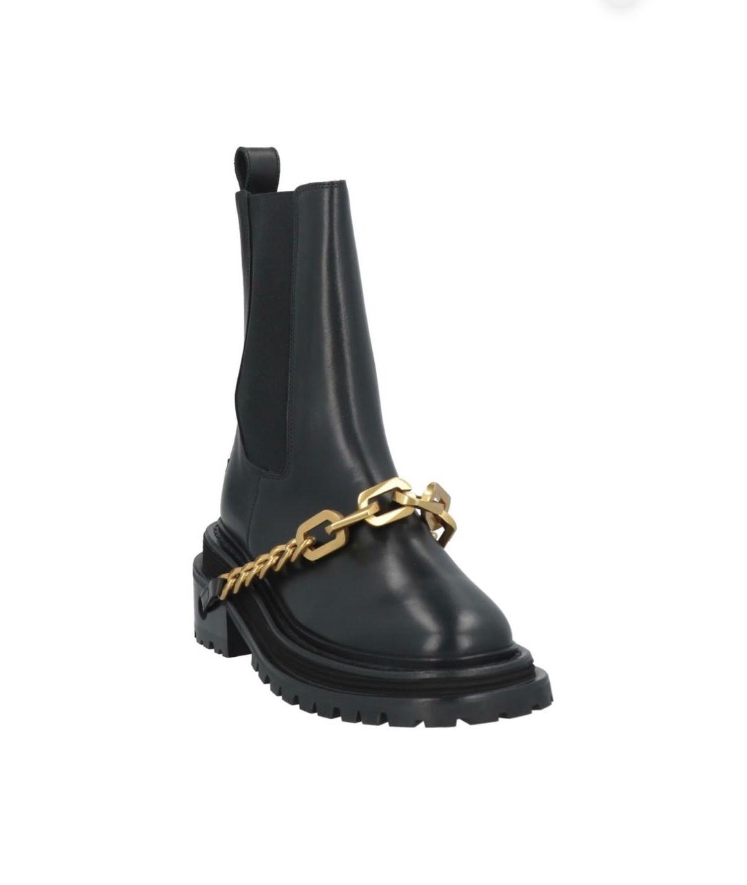 SANDRO Черные кожаные ботинки, фото 2