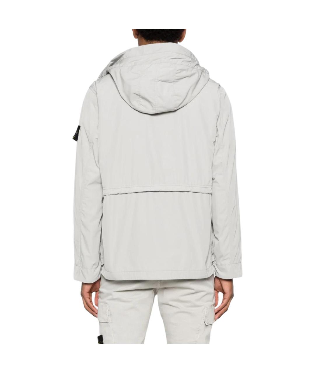 STONE ISLAND Серая парка, фото 3