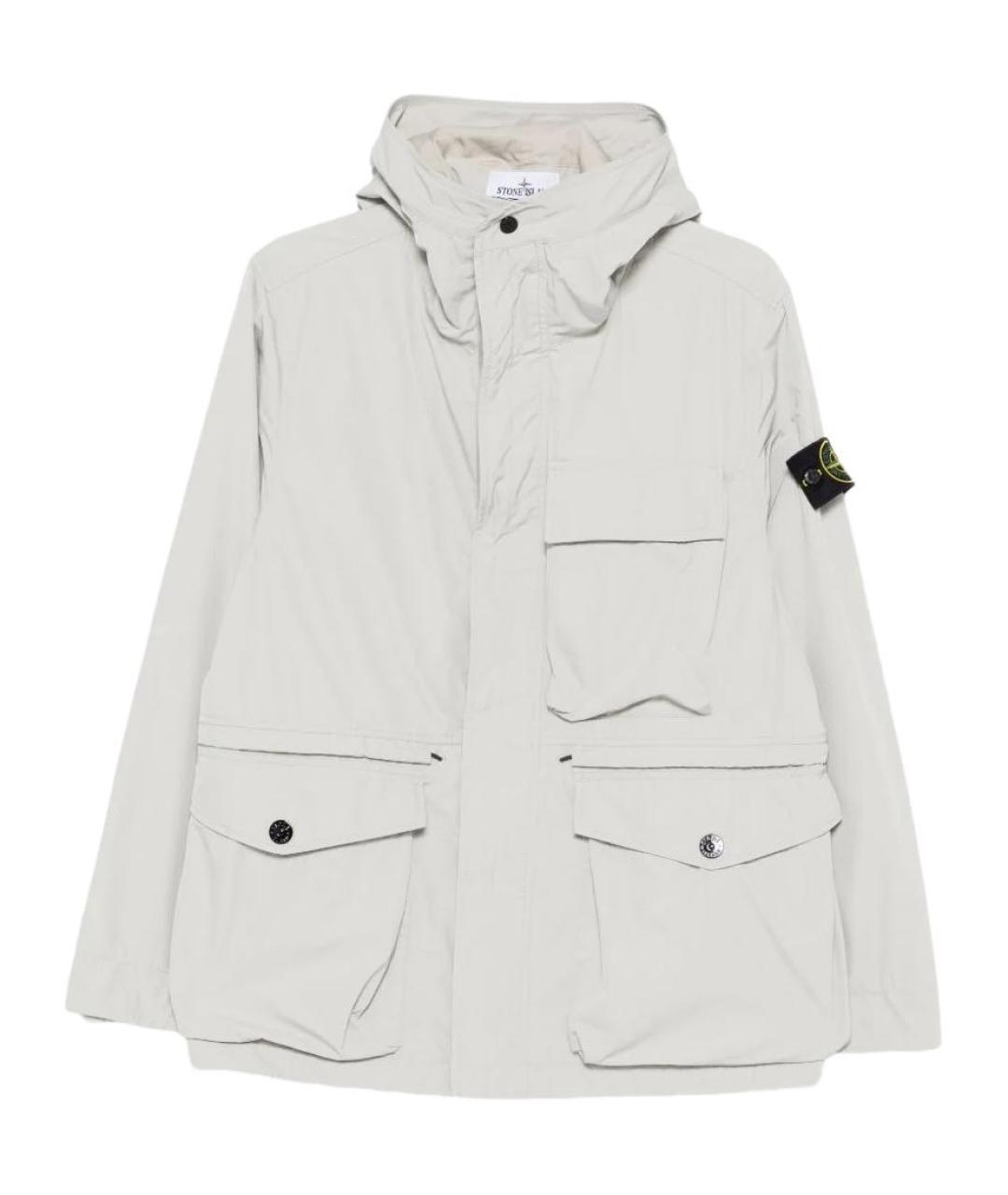 STONE ISLAND Серая парка, фото 1