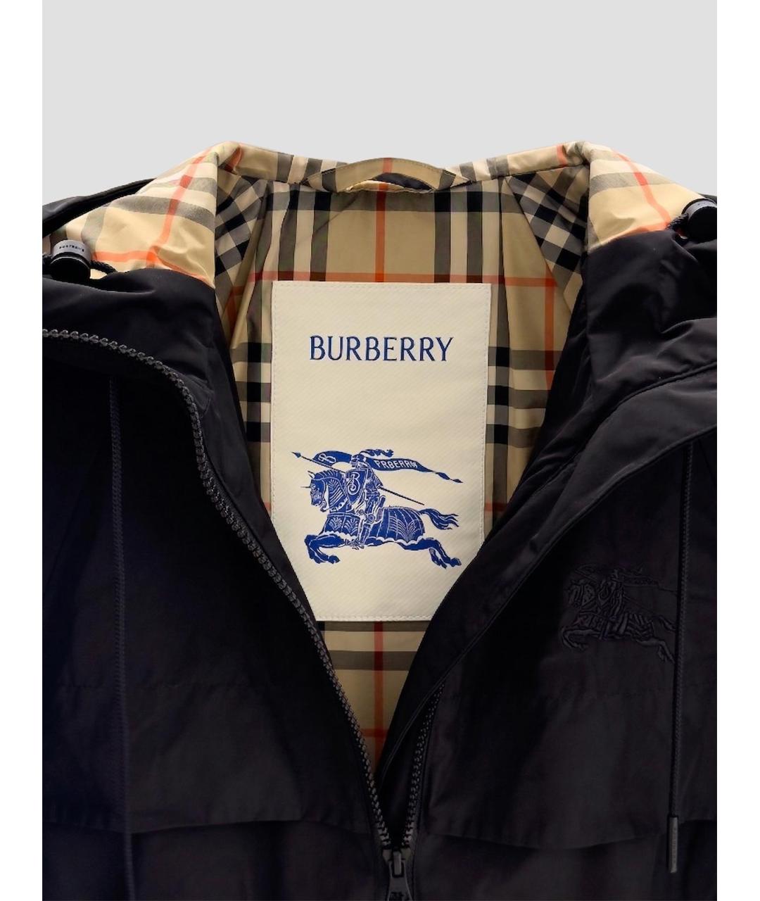 BURBERRY Черная куртка, фото 3