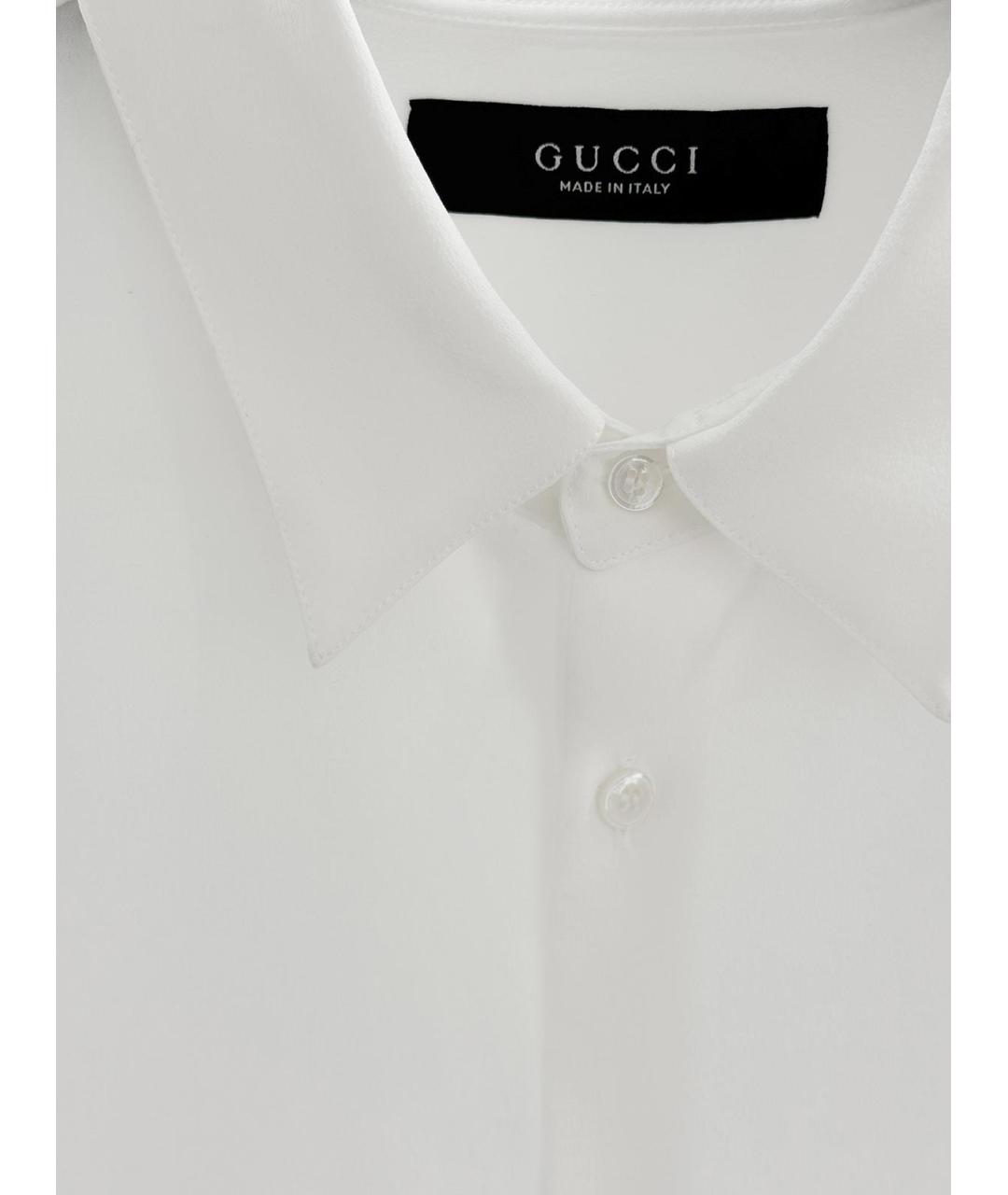 GUCCI Белая классическая рубашка, фото 3