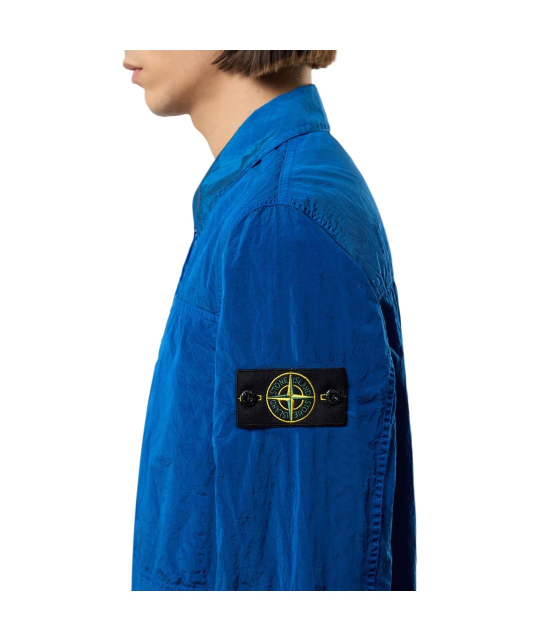 STONE ISLAND Синяя куртка, фото 5