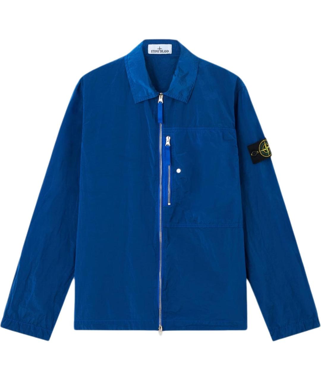 STONE ISLAND Синяя куртка, фото 1