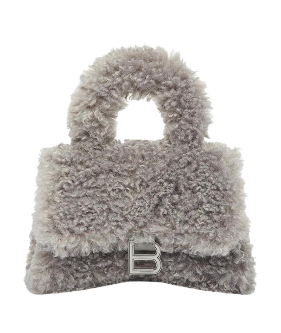 BALENCIAGA Серая сумка через плечо, фото 1