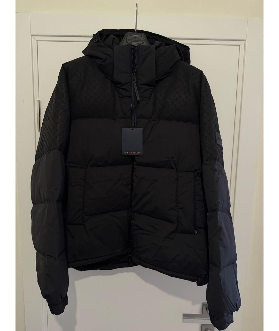 LOUIS VUITTON Черная полиэстеровая куртка, фото 6