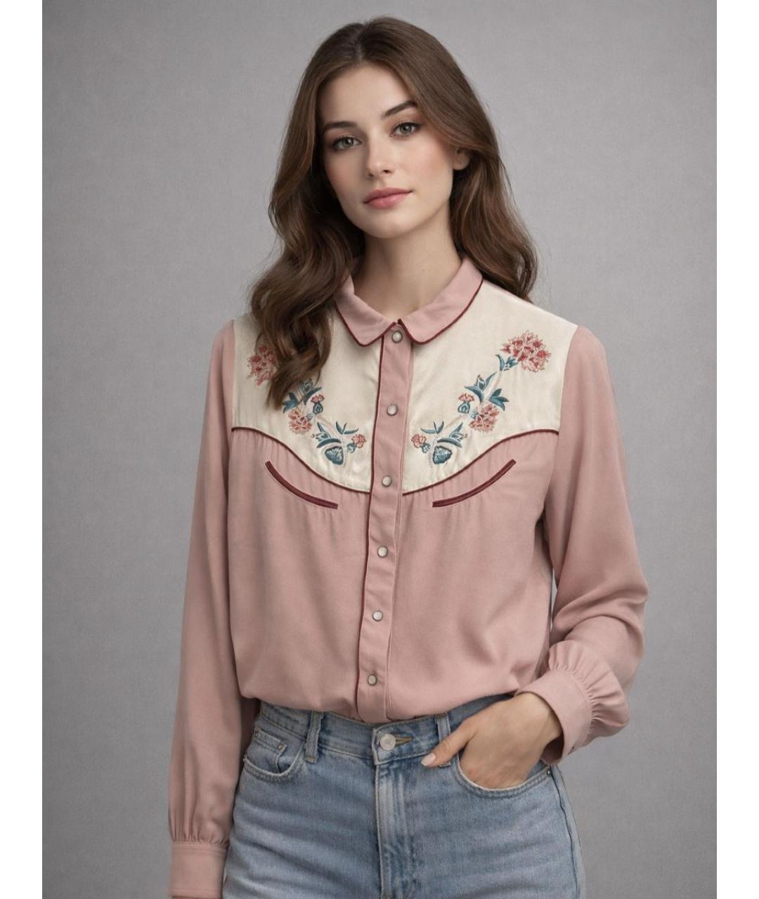 ISABEL MARANT Розовая рубашка, фото 6