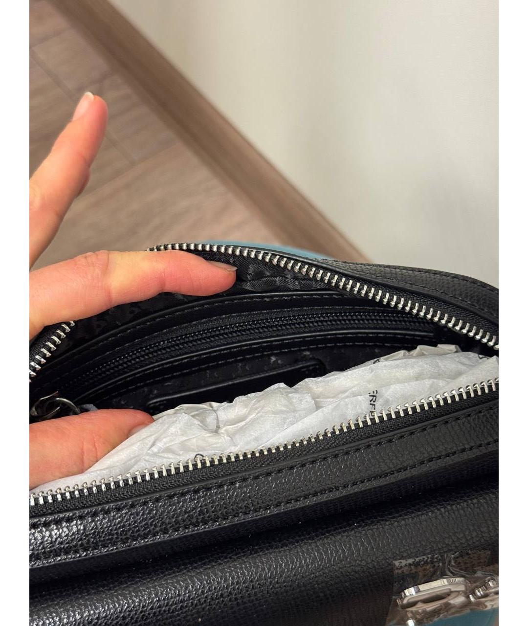 KARL LAGERFELD Черная сумка через плечо, фото 4