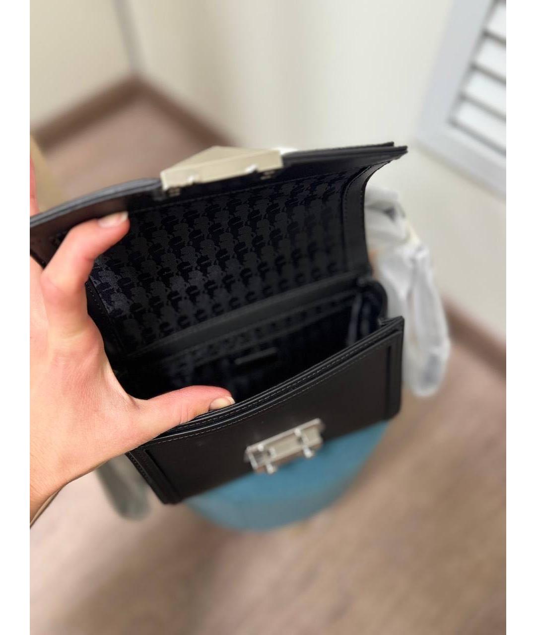 KARL LAGERFELD Черная сумка через плечо, фото 5