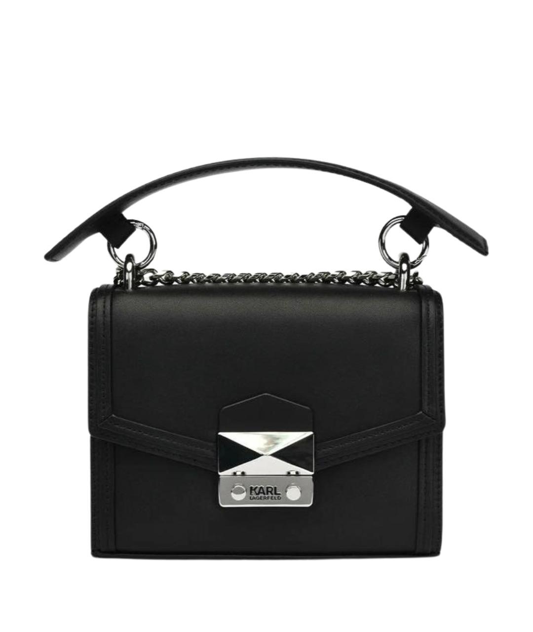 KARL LAGERFELD Черная сумка через плечо, фото 1