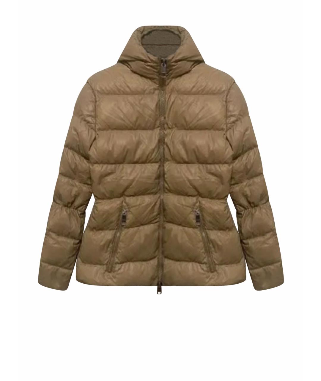 HUGO BOSS Коричневая полиэстеровая куртка, фото 1