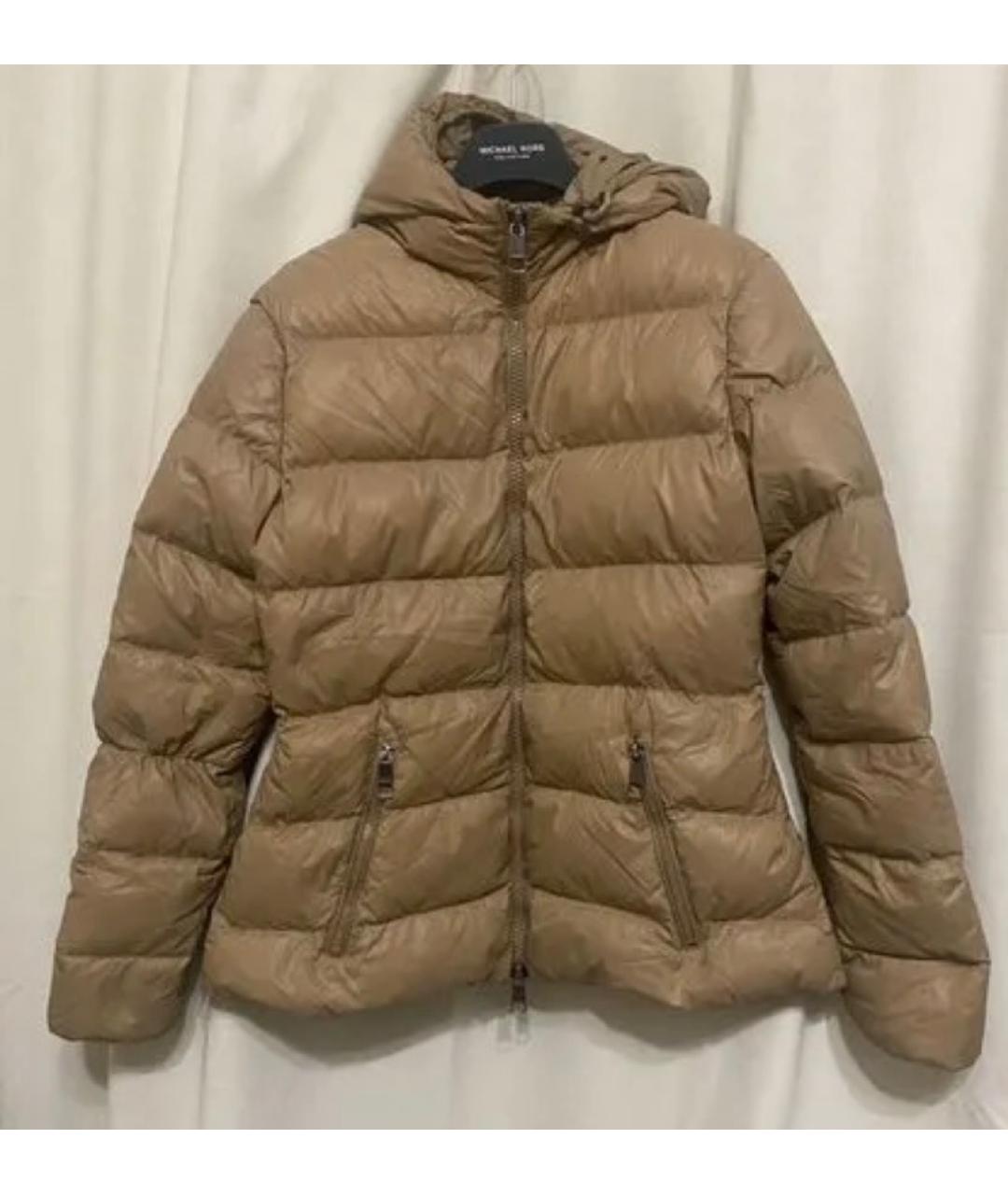 HUGO BOSS Коричневая полиэстеровая куртка, фото 9