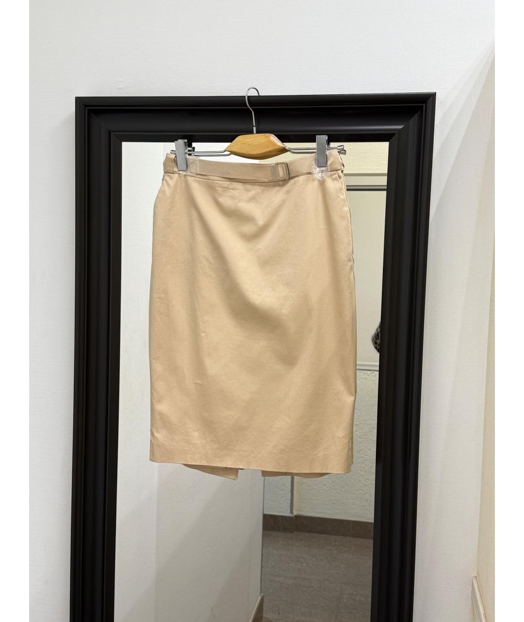 WOLFORD Бежевая юбка миди, фото 7