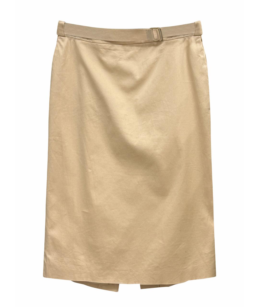 WOLFORD Бежевая юбка миди, фото 1