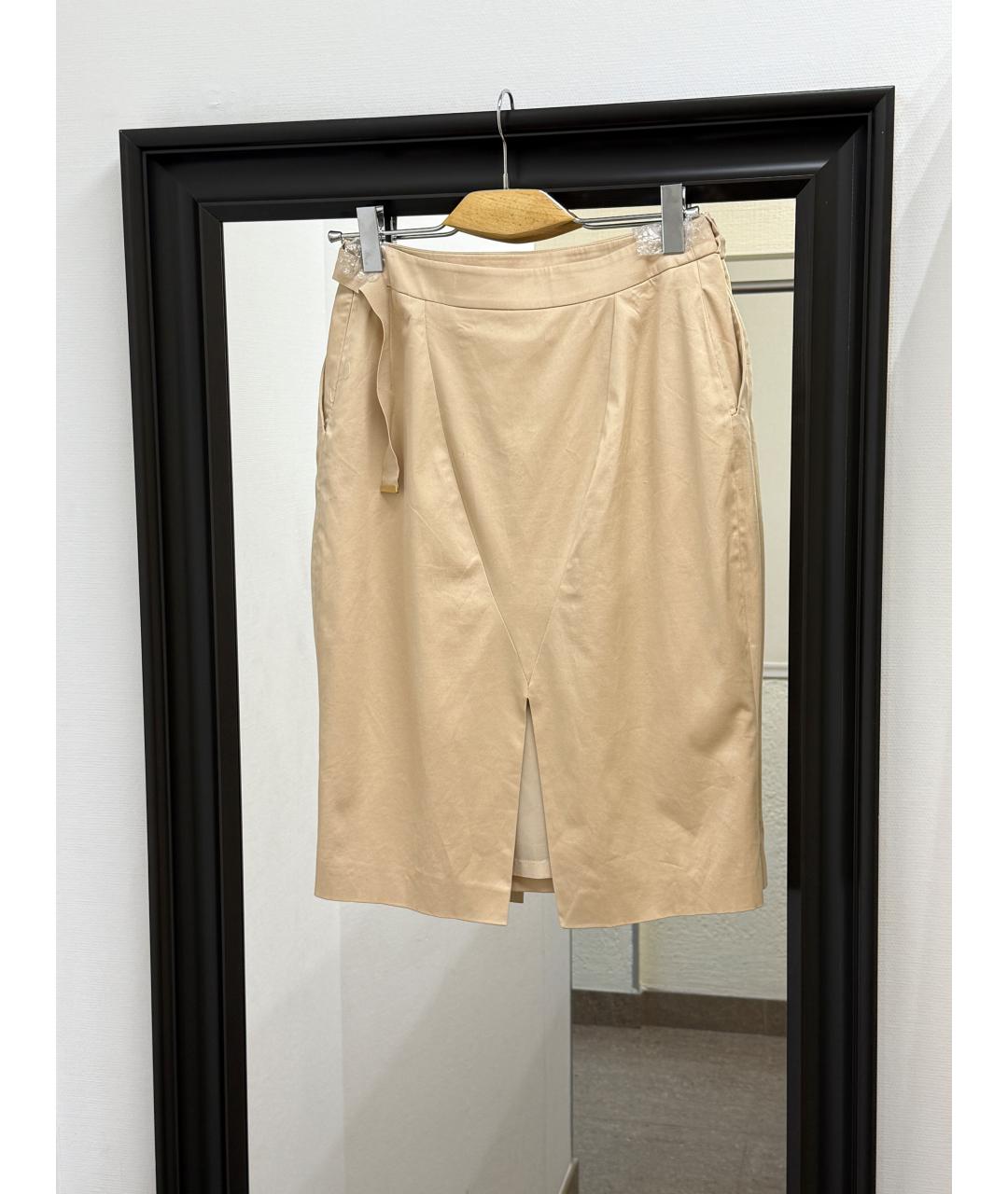 WOLFORD Бежевая юбка миди, фото 2