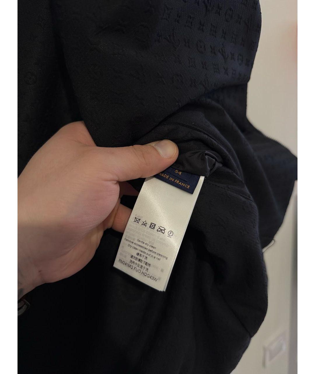 LOUIS VUITTON Черный полиэстеровый жилет, фото 4