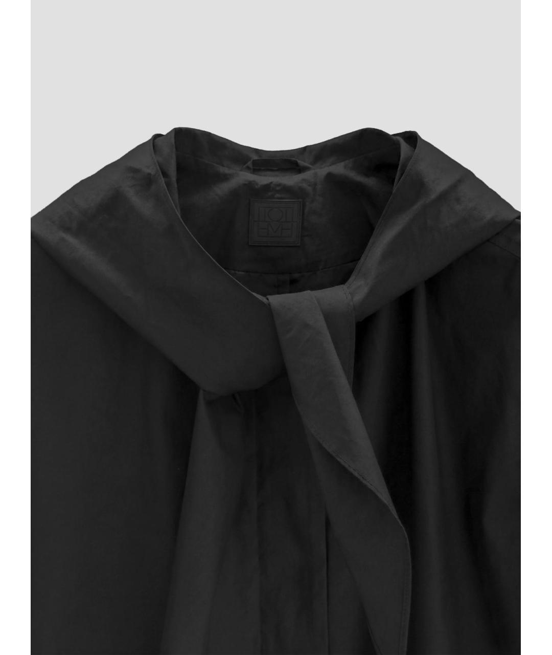 TOTEME Черная хлопковая куртка, фото 3